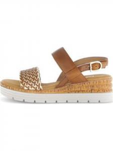 Сандалии на плоской подошве Gabor Comfort, коричневый