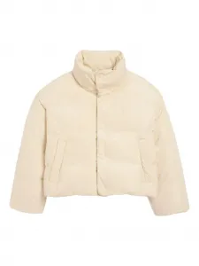 Пуховик с тисненым логотипом Ami Paris, нейтральный