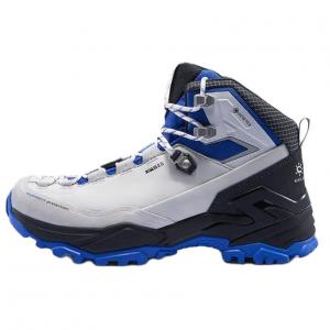 Мужские альпинистские походные ботинки MT5 3 GTX MID Kailas, misty белый/lydmanine синий