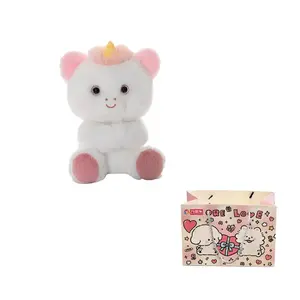 Плюшевая кукла Sloth, Pony, Lamb, Squirrel, Lion высота 17см Ten Thousand Children's Music