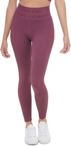 Женские текстурированные трикотажные леггинсы Calvin Klein Active 7/8, Garnet