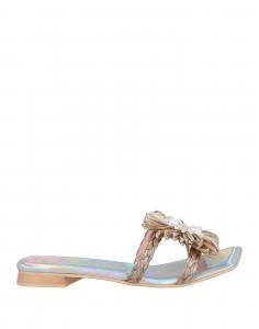 Сандалии Ras, серо-коричневый