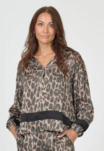 Блуза NÜ Denmark ALLY, Leo/Brown