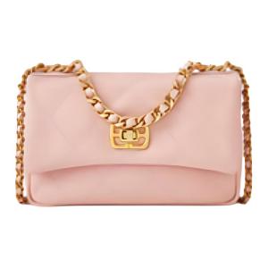 Кожаная сумка через плечо, Top Grain Cow Leather, средний размер, женская ELLE, cherry blossom розовый