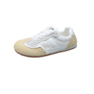 Дышащие, износостойкие, нескользящие, низкие повседневные туфли для женщин Puppytown, Yellow