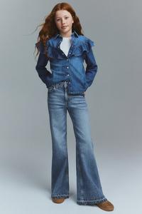 Расклешенные джинсы H&M, синий