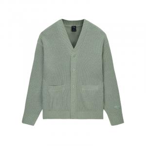 Футболка мужская вязаная пена чайная зеленая CHAOJIANTA