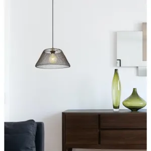 Подвесной светильник BAKU E27 1 шт. Подвесная лампа/люстра/столовая/гостиная/стол для обеда Globo Lighting, черный