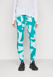 Леггинсы Adidas Terrex MULTI SYN TI WA, Semi Flash Aqua/Semi Impact Orange/Turquoise