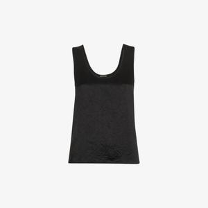 Элла, свободный атласный топ Whistles, черный