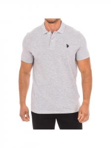 Рубашка-поло U.S. Polo Assn., серый