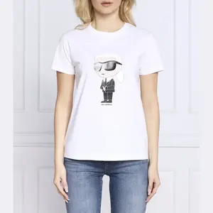 Футболка стандартного кроя Ikonik 2.0 Karl Lagerfeld, белый