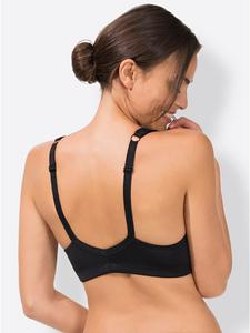 Бюстгальтер с застежкой спереди без косточек, черный WITT WEIDEN