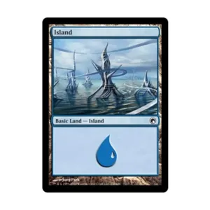 CCG Остров #236 (С) (фольга), MTG - Scars of Mirrodin