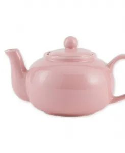 Керамический чайник объемом 470 мл Rsvp International, розовый