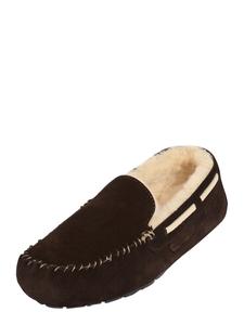 Домашние тапочки Shepherd STEFFO, темно коричневый
