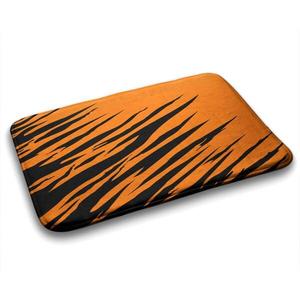 Коврик для ванной Tulup Tiger-Streifen, 75x1x75 см, оранжевый