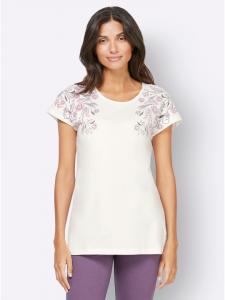 Футболка Sieh an!, экрю