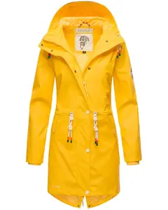 Дождевик Navahoo "Tropical Stormoo", с капюшоном, модный женский уличный плащ, желтый