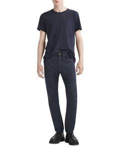 Джинсы-скинни Fit 2 Brushed Twill темно-синего цвета rag & bone, синий