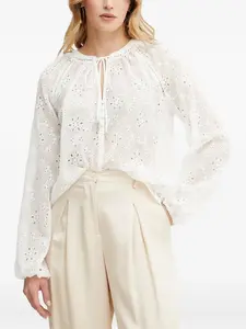 Блузка с вышивкой GUESS USA, белый