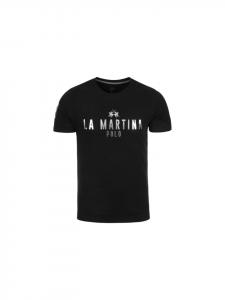 Футболка MBR322 черного цвета La Martina