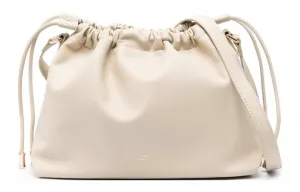 A.P.C Плечевая сумка из полиуретана с полиэстером женская ivory