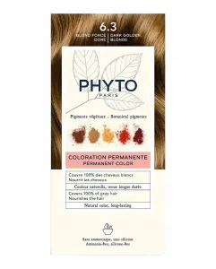 Постоянный цвет color Phyto, Rubio Oscuro Dorado 6.3
