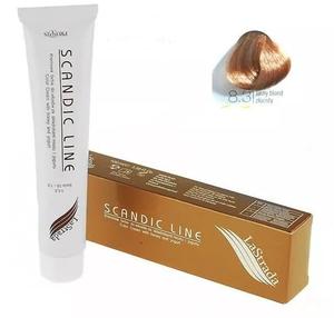 8.3 крем-краска для волос светло-золотистый блондин Scandic Line LaStrada 100мл
