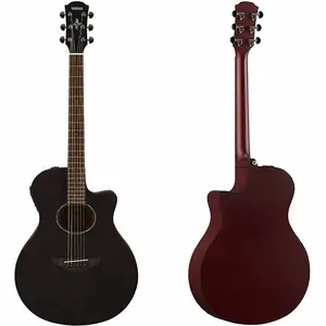 Акустическая гитара Yamaha APX600M Thinline - Матовый дымчатый черный