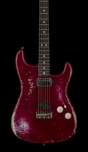 Fender Custom Shop 1966 Stratocaster SH Heavy Relic - Состаренный Midnight Wine №88062