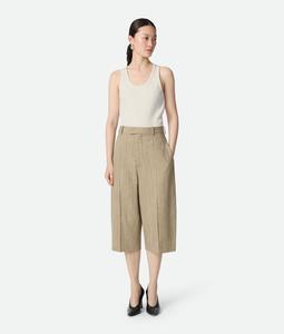 Viscose silk culotte BOTTEGA VENETA, водоросли