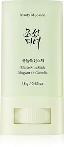 Матовый солнцезащитный карандаш с полынью и камелией, SPF 50+ Beauty Of Joseon, 18 гр