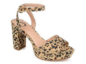 Сандалии Journee Collection Nairri на платформе, светло-коричневый /черный