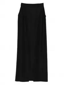 Шерстяная юбка Medeea, черный