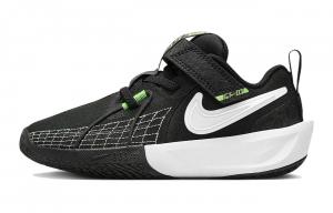 Кроссовки Nike Air Zoom GT Cut 3 Black Anthracite PS, черный/зеленый