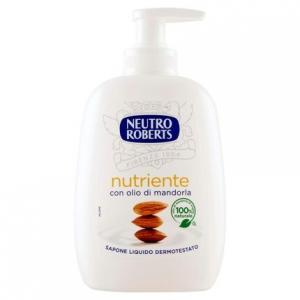 Жидкое мыло с миндальным маслом, 200 мл, 6,76 жидких унций, Neutro Roberts