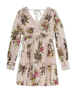 Платье ксанте Allsaints, розовый