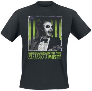 Футболка Beetlejuice Ghost With The Most, черный