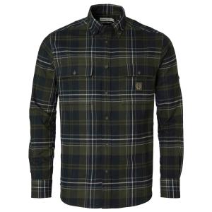 Рубашка Chevalier Heron Flannel Shirt, цвет October Green Checked