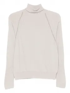 Водолазка с декоративным узором D.Exterior, нейтральный