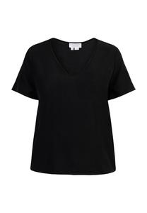 Блуза usha WHITE LABEL nshirt, черный