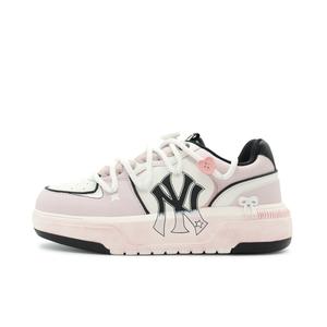 Кроссовки MLB Chunky Liner Skateboarding Shoes Unisex Low-top Chalk White, белый