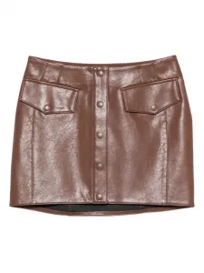 Юбка мини на пуговицах Patrizia Pepe