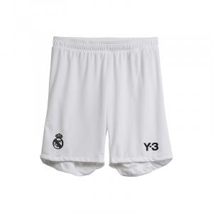 Шорты Y 3 X Real Madrid с аппликацией логотипа Y-3, белый
