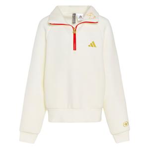 Детская толстовка FW25, вязаная, с круглым вырезом Adidas, jade белый