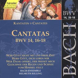 CD диск Bach / Gachinger Kantorei / Rilling: Sacred Cantatas BWV 14 16 17 18