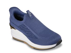 Слипоны Skechers Triple Wedge Milee Wedge Slip-On, темно-синий