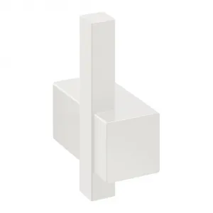 Carvo Zack Одинарная вешалка для ванной комнаты, белый