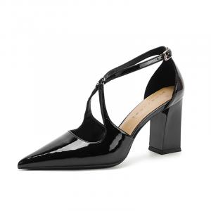 Ainer cat Chunky Heel High Heels 8cm для женщин Ainer-cat, черный